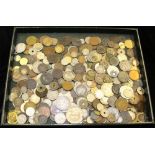 World coins - miscellaneous accumulation, mixed grades. (449)