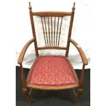 Moorish Arts & Crafts chair.