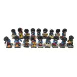 Collection of Robertsons Golly band figures (18).