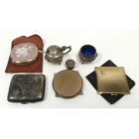 Collection of mixed curios and other items to include silver.