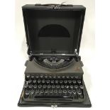 Vintage Imperial 'The Good Companion' portable typewriter. Good cosmetic condition with case