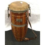 Vintage drum 55cm tall.