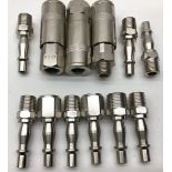 12 piece air coupler set. (069)