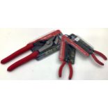 Water pump plier and two mini pliers. (055)