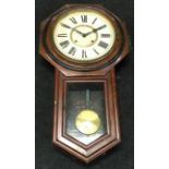 Ansonia Clock Co New York wall clock