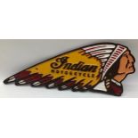 Large Indian motorcycle sign (238)