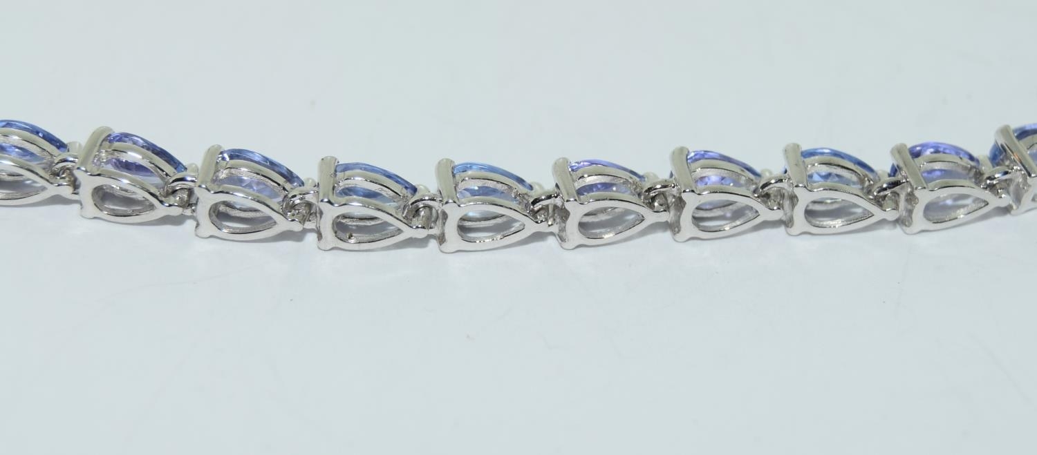Silver gem set TGGC line bracelet - new. - Image 3 of 3