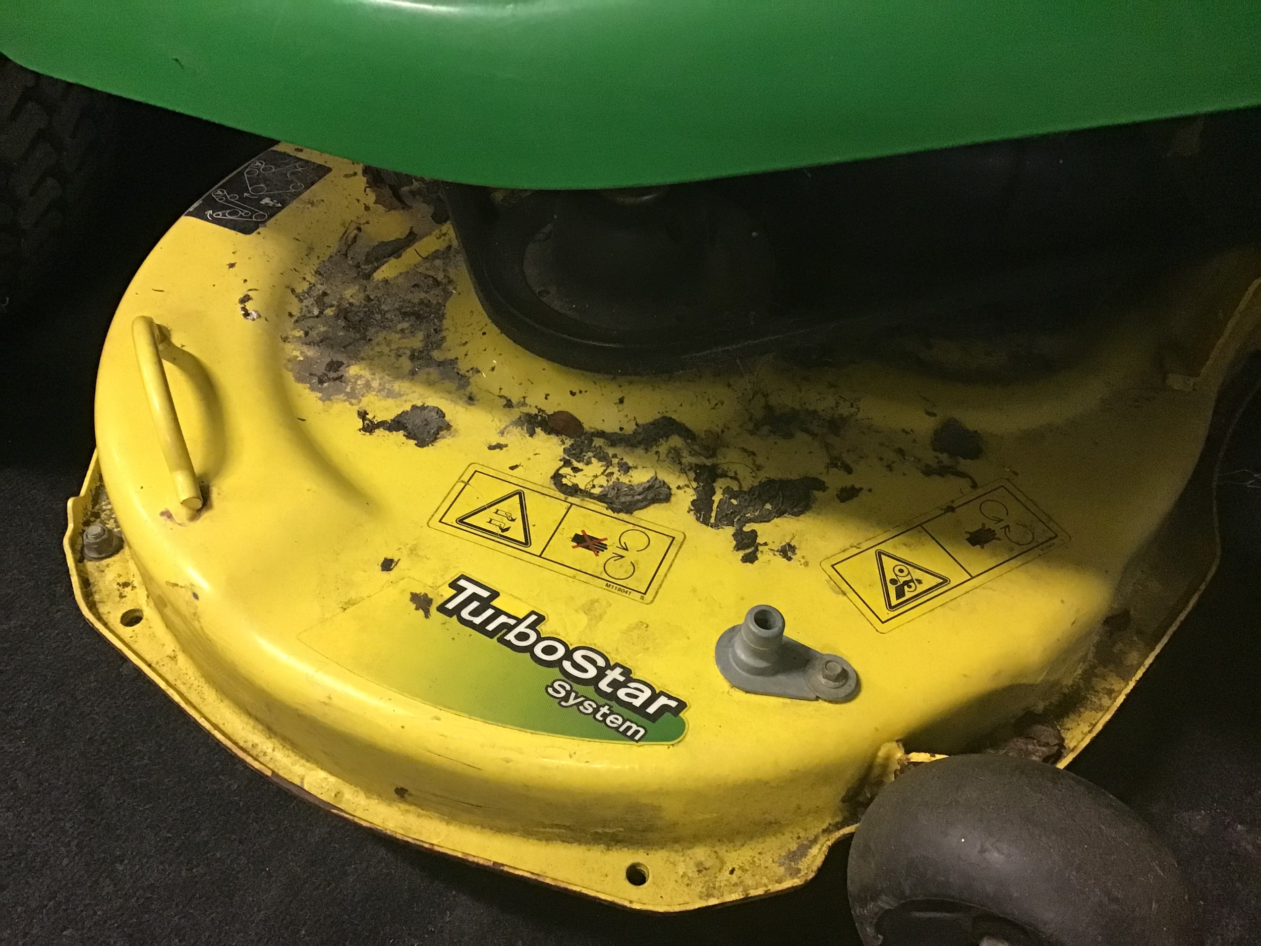 Direct from High Court Enforcement John Deere X300R sit on grass cutter with collection box no - Image 9 of 11