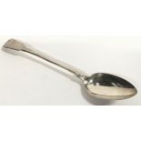 Georgian silver basting/stuffing spoon. Hallmarked London 1810. 11.5? long and 126g.