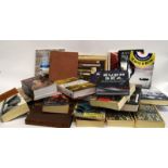 Box of military books. Churchill etc