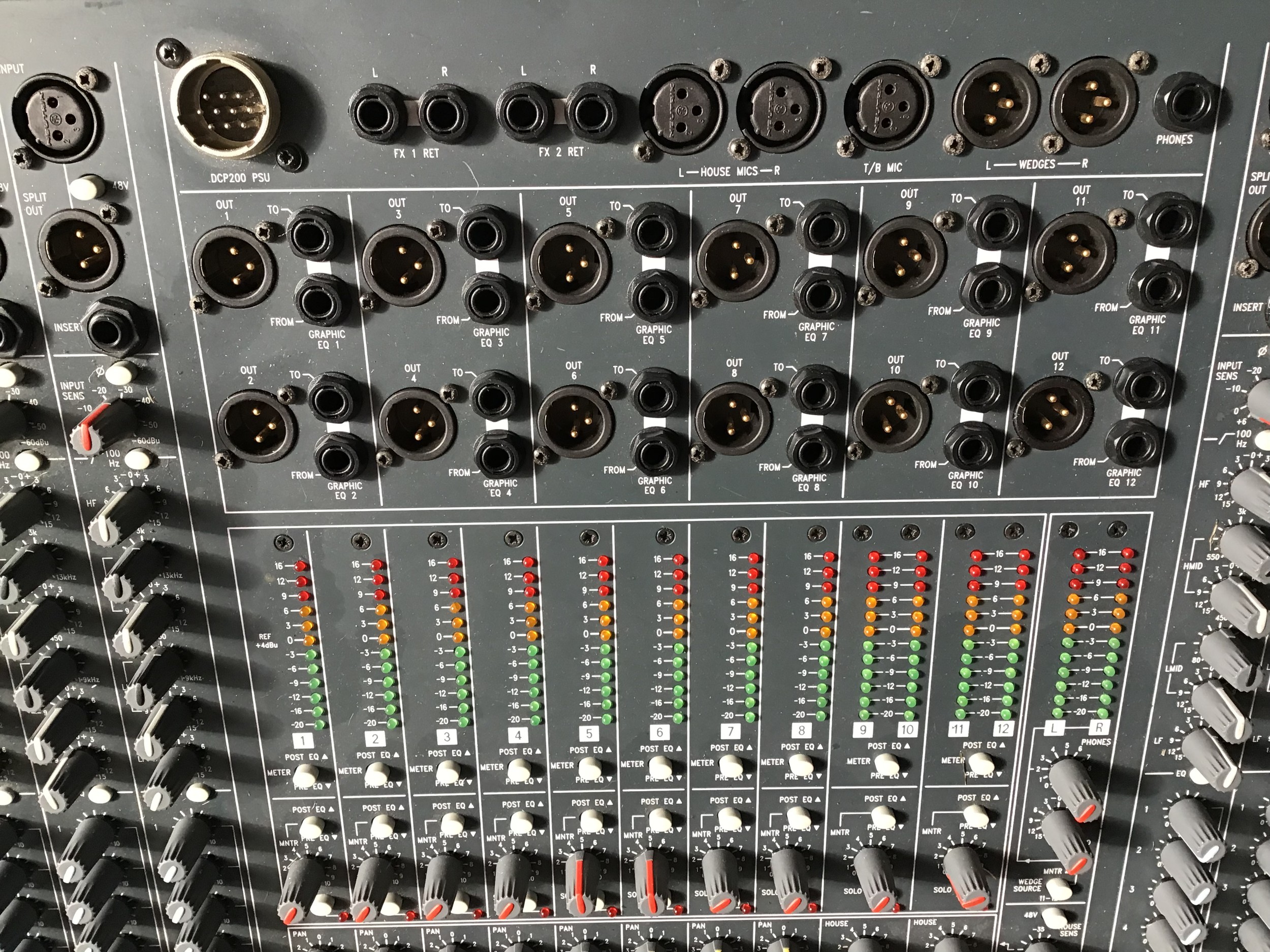 SOUNDCRAFT SPIRIT TWO 24 track mixing desk. Complete with power supply and flight case. Looks in - Image 3 of 7