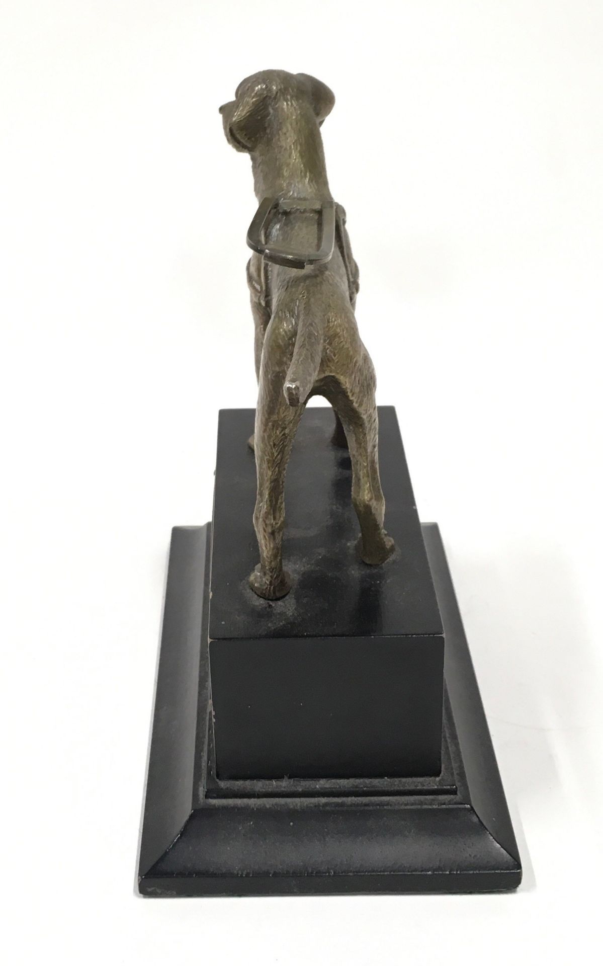 A guide dogs trophy with model of a dog to top. - Image 4 of 5