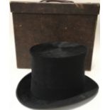 Quality top hat by Dunn & co, London in original card box