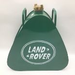 Triangular Landrover petrol can.