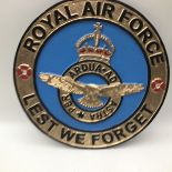 RAF circular plaque (197)