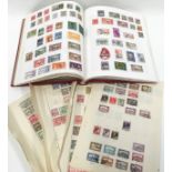 Stockbook of Commonwealth / world stamps plus a number of loose sheets