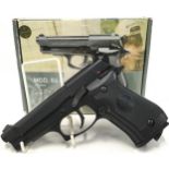 Quality Umarex MOD. 84 FS Beretta air pistol. Excellent condion and boxed. *RESTRICTIONS APPLY.