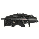 Logun S-16 air rifle with fitted Hawke Eclipse 4-16x50 AO IR scope. Complete with accessories and