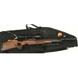 Quality Webley Venom Sidewinder air rifle with fitted 3-12x50 scope. Comes with kit bag and