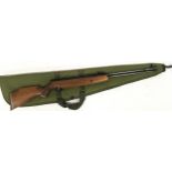 Vintage Webley Eclipse MK1 .22 under lever air rifle in good condition. Comes in quality canvas