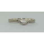 A silver 925 ALE Pandora ring size 58 (Q).