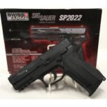 Quality Swiss Arms Sig Sauer SP2022 .177 air pistol. Excellent condition and boxed. *RESTRICTIONS