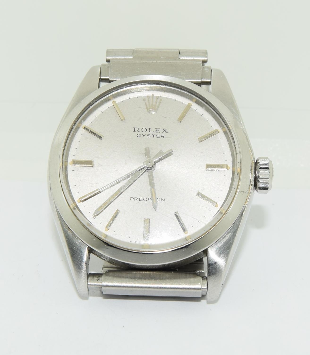 Rolex "Oyster gents stainless steel wristwatch year 1973 model 6426, movement 1225 serial no 349**** - Image 5 of 9