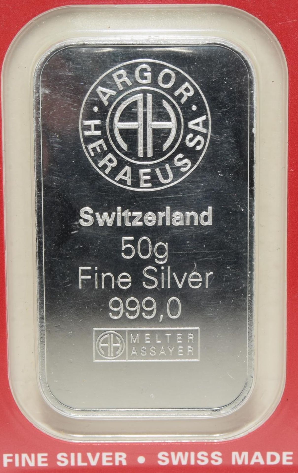 Two 50g Fine silver bars sealed - Image 3 of 3