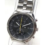 Vintage Seiko 'Jumbo' gents automatic chronograph model ref 6138-3002. Recently serviced and working