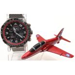 Collectible gents Citizen Eco-Drive Red Arrows chronograph. Model U680 S116819. Limited edition