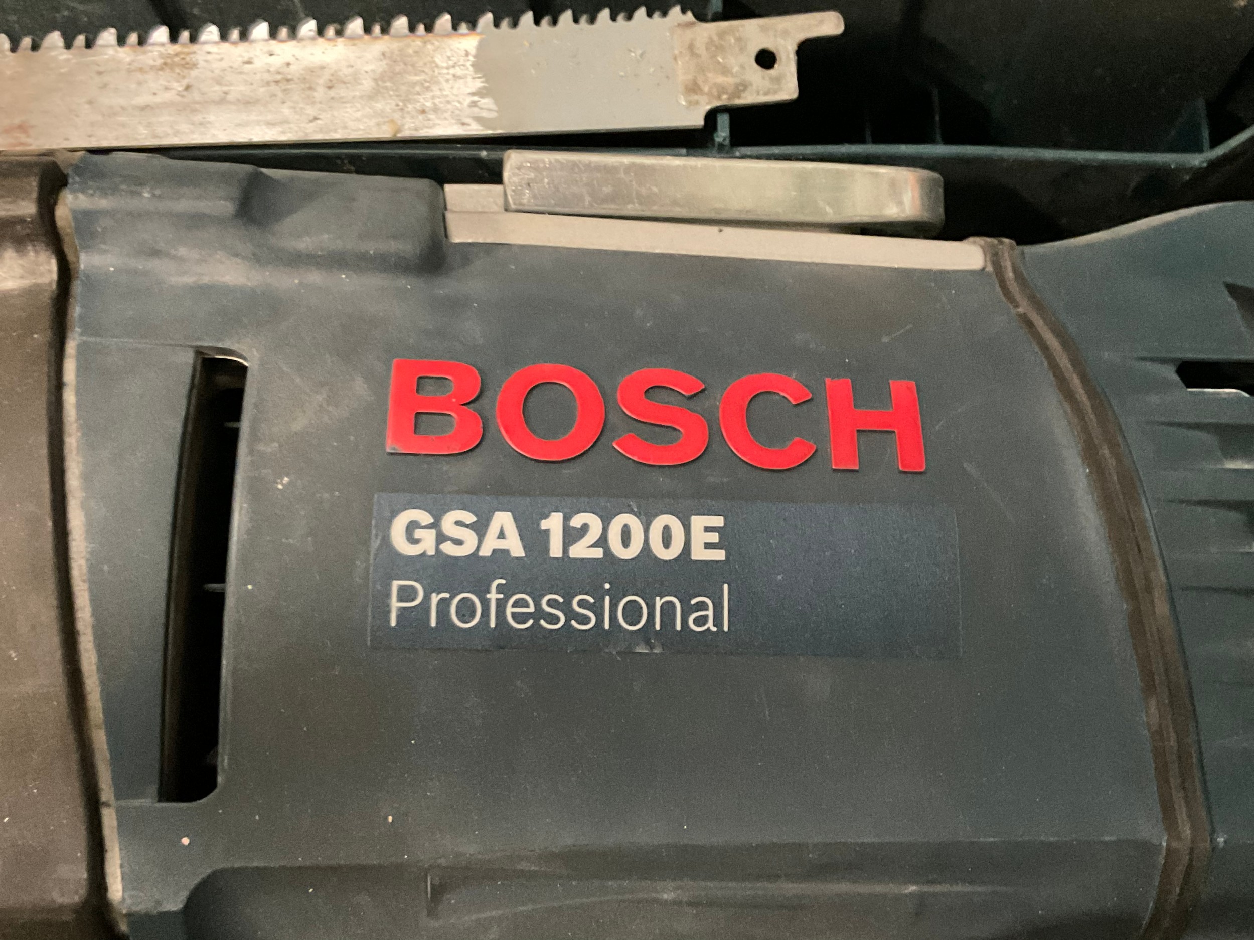 Bosch GSA 1200 power saw in case ref mb35. - Image 2 of 2