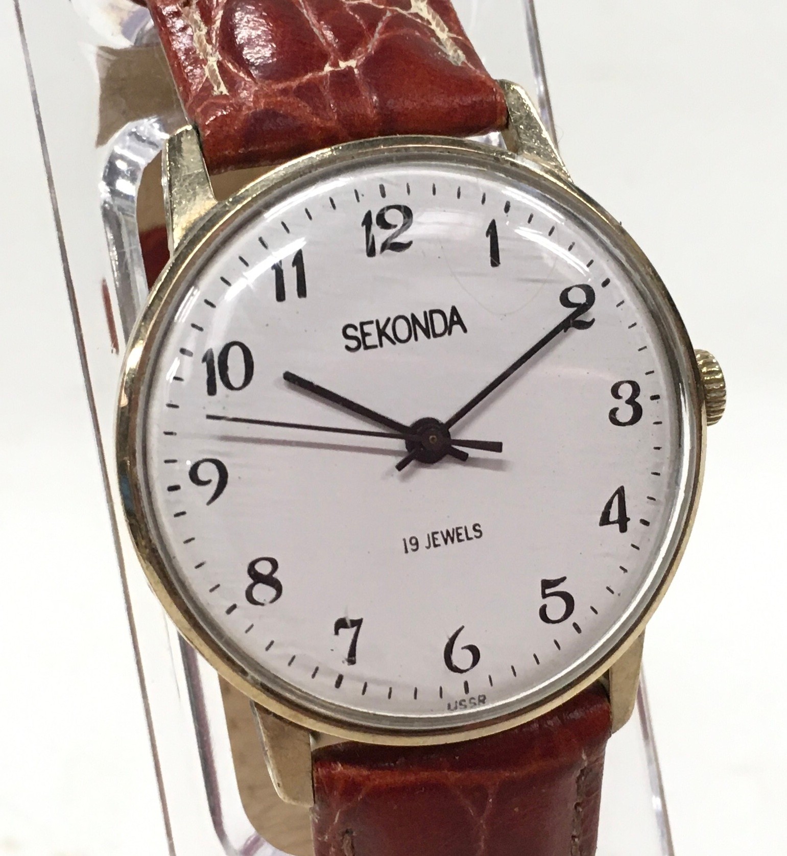 Collection of three vintage Soviet era Sekonda gents watches. Two automatic and one manual. All in - Image 2 of 5