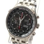 Collectible gents Citizen Eco-Drive Red Arrows chronograph. Model B612 S069149. Inner and outer