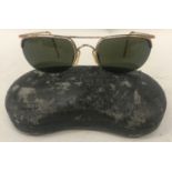 Pair of vintage Porsche design polarised sunglasses with case. On behalf of Forest Holme Hospice