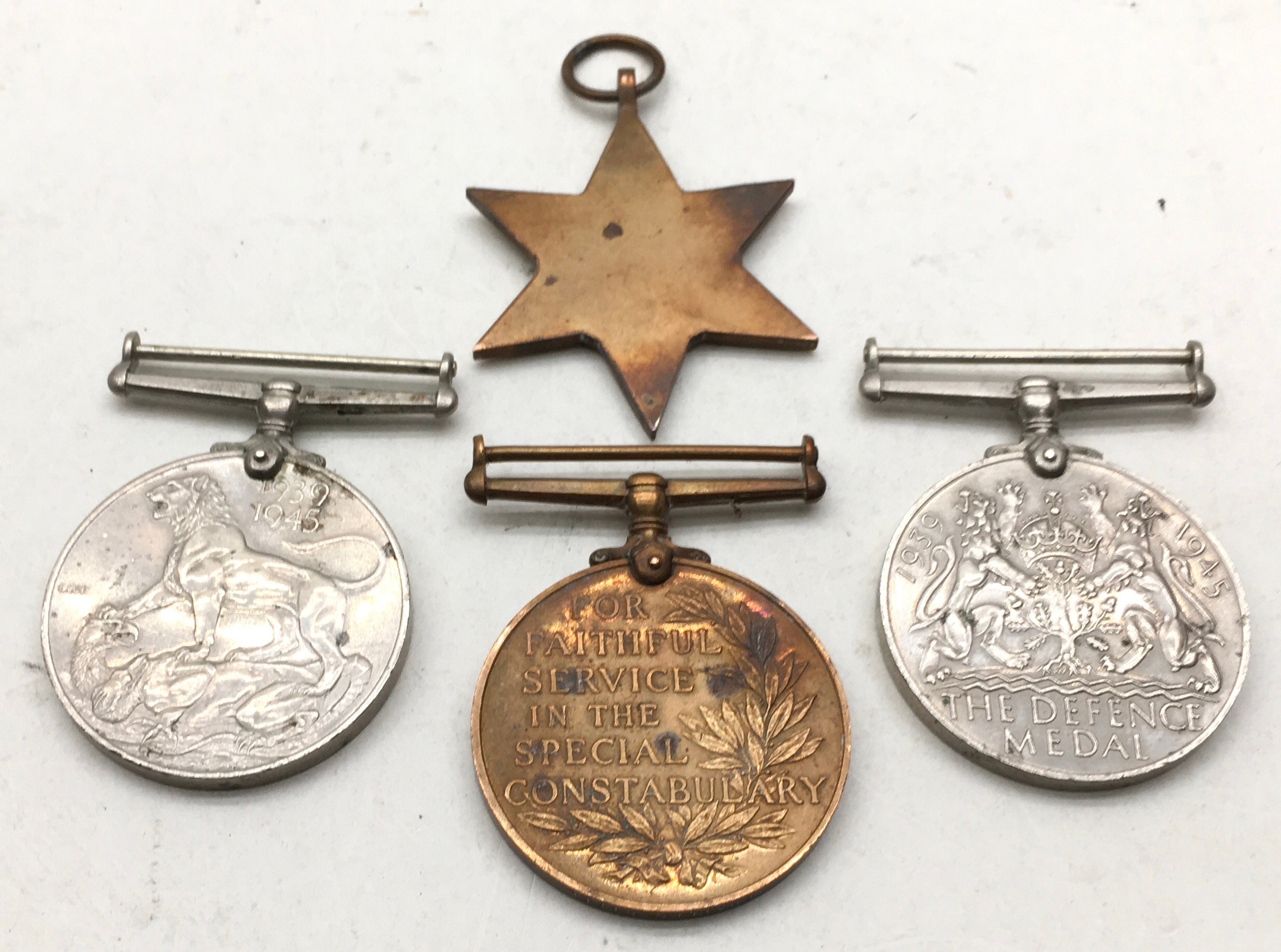 Collection of 7 medals to include WWi trio of 1914/15 star, War medal and Victory medal. Low - Image 7 of 8