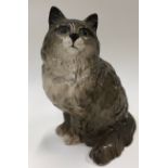Beswick porcelain cat figurine. 20cm tall.