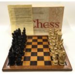 Rare Ltd number Studio Anne Carlton chess set to celebrate "The World Cup Winners 1966" with