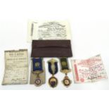 ROAB medals in a pouch