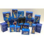A large collection of boxed Crystal Temptations miniatures decorated with Swarovski components. 18