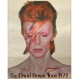 DAVID BOWIE TOUR PROGRAMME. David Bowie UK Tour 1973 -Souvenir Programme with colour photographs,