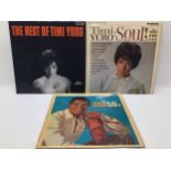 SOULFUL ALBUMS X 3. Sam Cooke ?Hit?s Of The 50?s? - Timi Yuro ?Soul! And Best Of?. All in VG+