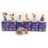 Royal Doulton ?The Mickey Mouse Collection? 70th Anniversary 1928-1998. Six boxed figures to include