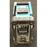 Makita portable stereo. (ref 163)