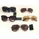 5 pairs of sunglasses to include French Connection, Ted Baker and Marc Jacobs. Ref 24.