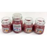 4 X Yankee candles (ref 19)