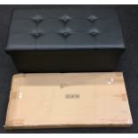 Brand New in box an expanding storage stool (ref 63)