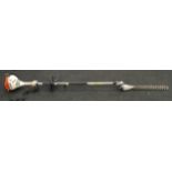 Stihl FS55T petrol hedge trimmer with extending attachment (ref 108).