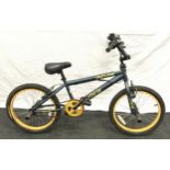 A Vibe Outlaw BMX with 20" wheels.