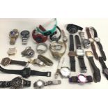 large bag of mixed watches.