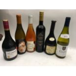 Six bottle of various wine. (21)